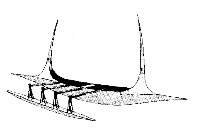 Traditional Wuvulu outrigger canoe (13037 bytes)